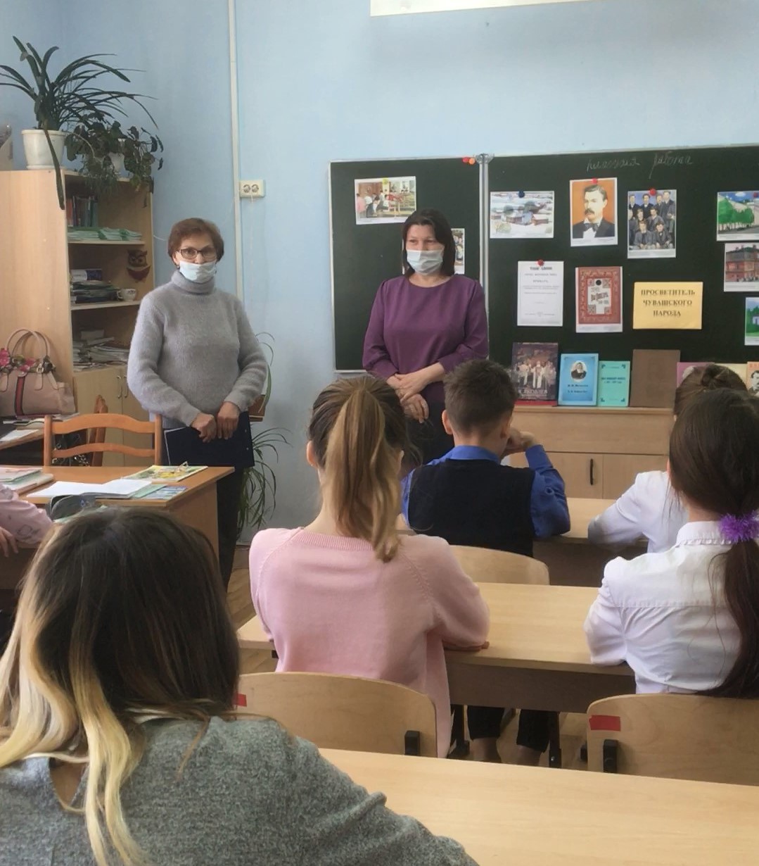 23.04.2021 Детский отдел ко Дню чувашской письменности