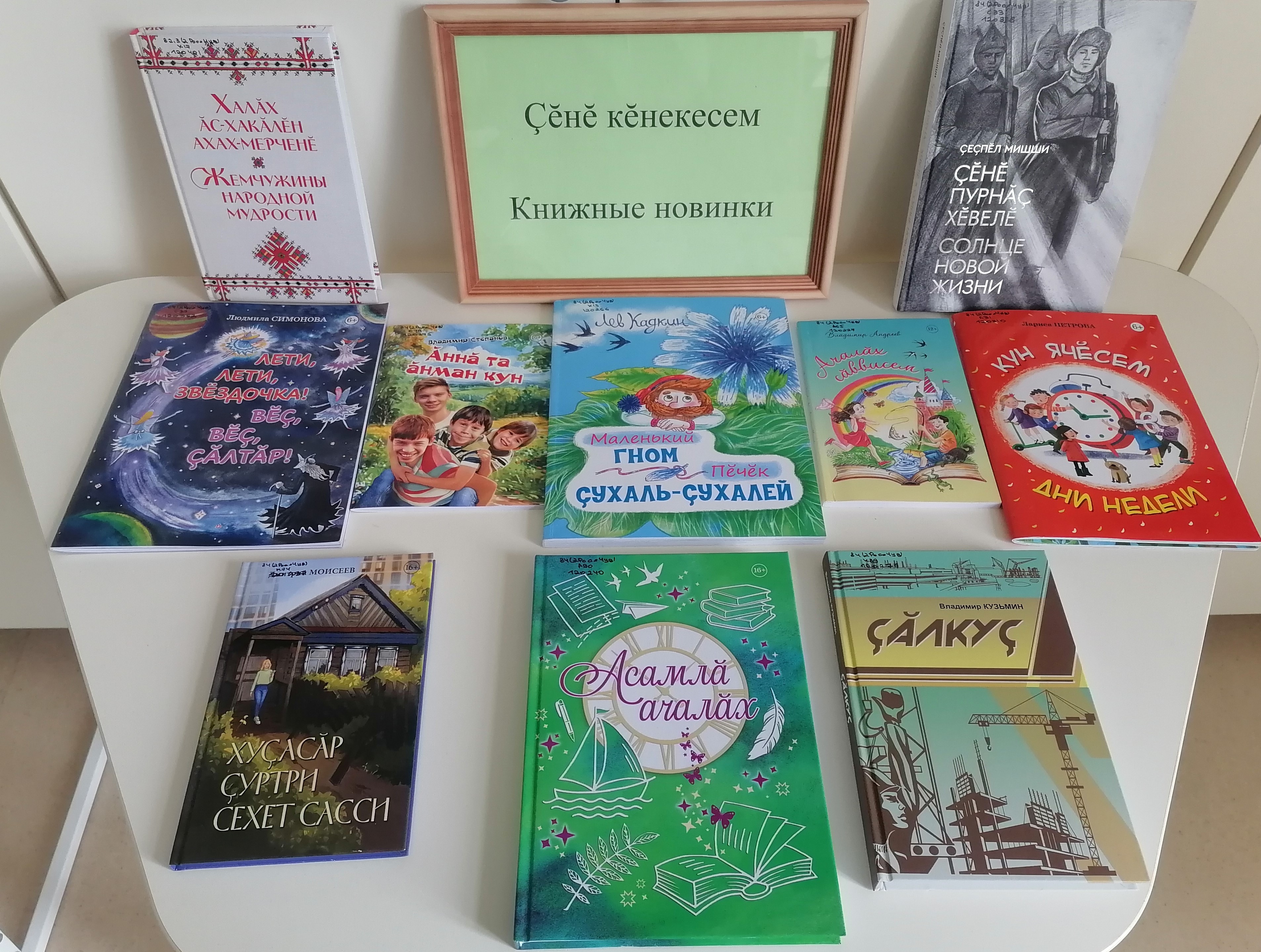 10.05.2025  Новые поступления Чувашского книжного издательства    